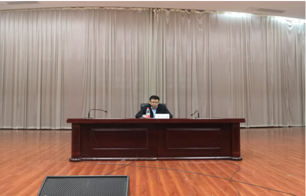 我系举行学习贯彻全国教育大会精神宣讲大会